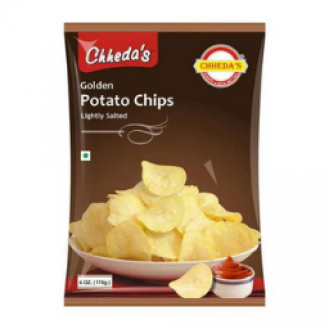 Chheda's Golden Potato Chips - lightly salted, 170 gm