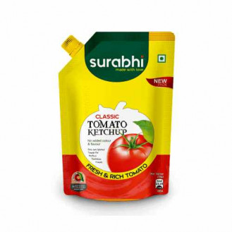 Surabhi Classic Tomato Ketchup / Sauce 900 gm