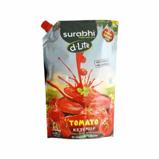 Surabhi D-lite Tomato Ketchup Non Onion No Garlic 900 gm